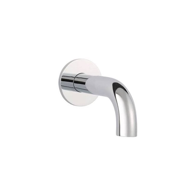 JustTaps  Florence Basin Spout With Wall Flange 195mm 55447