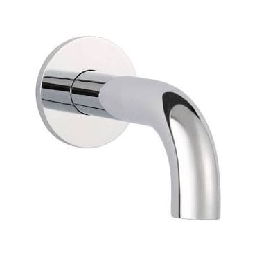 JustTaps Florence Basin Spout With Wall Flange 195mm 55447