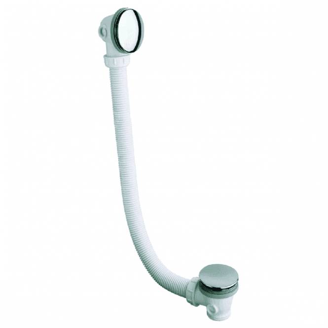 JustTaps Grosvenor Chrome Extended Click Clack Bath Waste