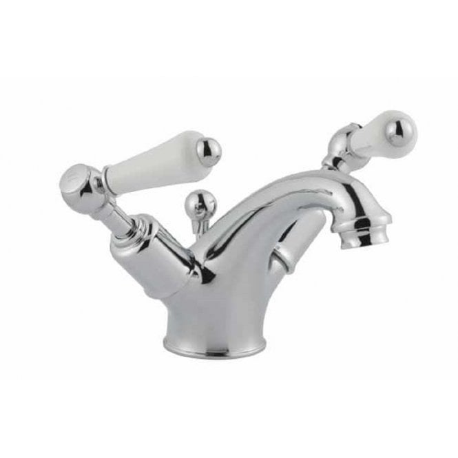 JustTaps  Grosvenor Lever Basin Mixer With Pop Up Waste Chrome 85169