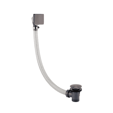 HIX Extended Click Clack Bath Waste - Brushed Black