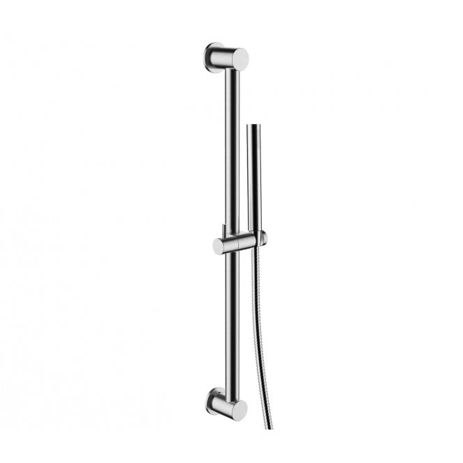 JustTaps Inox Slider Rail With Single Function Shower Kit - Stainless Steel