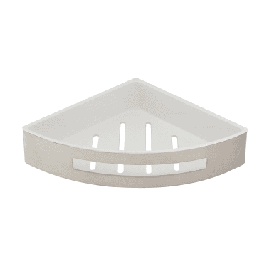Inox Wall Mounted Corner Shower Basket With Shelf - Stainless Steel