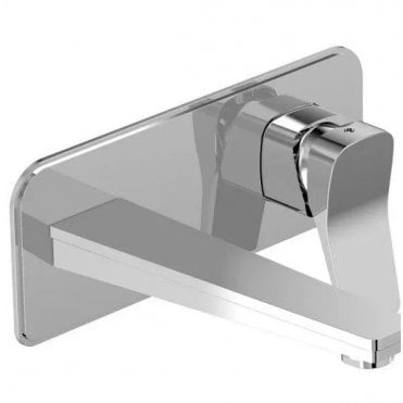 Just Taps HIX Single Lever Wall Mounted Basin Mixer Chrome 32231