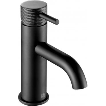 Just Taps VOS Matt Black Designer Handle Single Lever Basin Mixer DH28008AMB