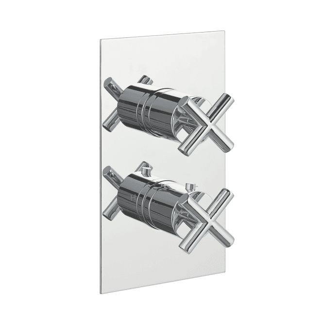 JustTaps  Solex Thermostatic Concealed 2 Outlet Shower Valve 16671A