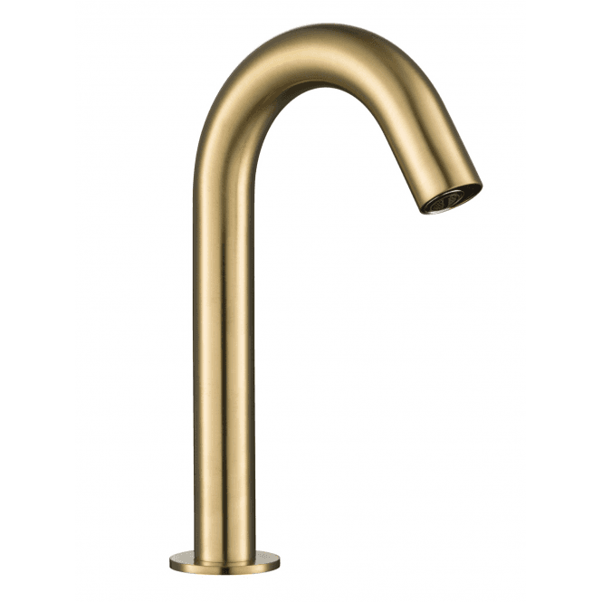 JustTaps VOS Battery Operated React Sensor Basin Mixer Tap - Brushed Brass