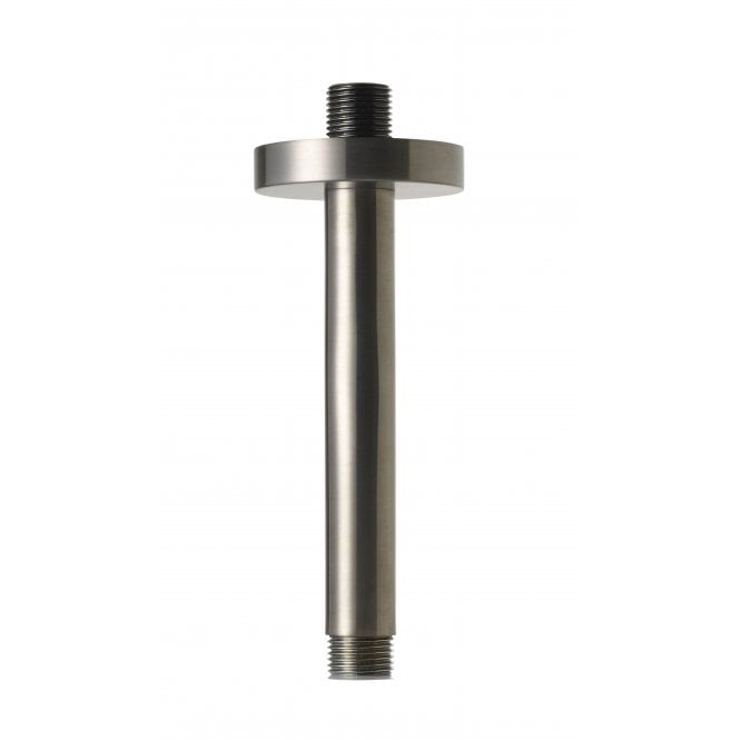 JustTaps VOS Brushed Black Ceiling Arm 150mm