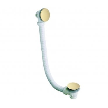 VOS Brushed Brass Click Clack Bath Waste