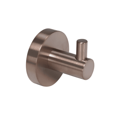 VOS Round Wall Mounted Robe Hook - Brushed Bronze