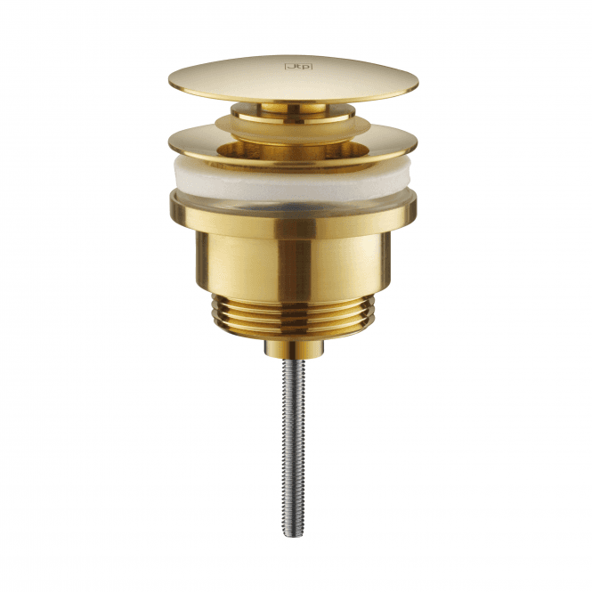 JustTaps VOS Universal Basin Waste Slotted And Unslotted - Brushed Brass