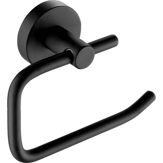 JustTaps VOS Wall Mounted Toilet Roll Holder - Matt Black