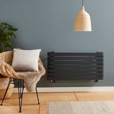 Kartell Denver 500 x 600mm Designer Rail Textured Grey