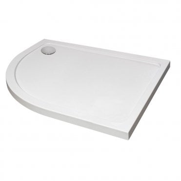 Kartell 1200 x 900mm Left hand Offset Quadrant Shower Tray