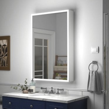 Kartell Echo 500 x 700mm Mirror Cabinet