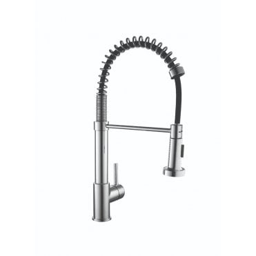 Kartell Flex Chrome Pull Out Kitchen Mixer Tap