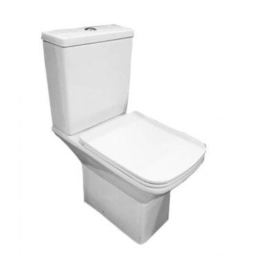 Kartell Form Short Projection Rimless Toilet With Soft Close Seat