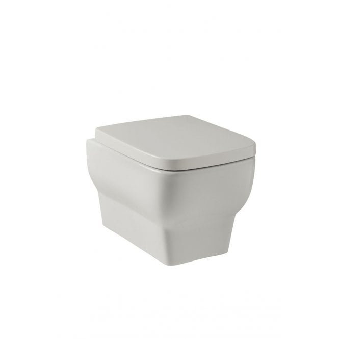 Kartell K-VIT Kartell Korsika Wall Hung Toilet Pan With Soft Close Seat And Hanging Toilet Frame