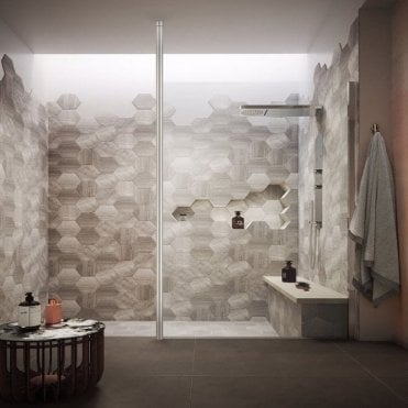 Kartell KV8 2/1m Wetroom Screen Ceiling Post