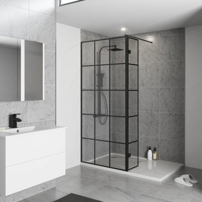 Kartell K-VIT Kartell KV8 Krittal 1200mm x 2000mm Wetroom Screen