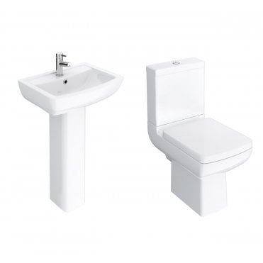 Kartell Milanio 4-Piece Modern Bathroom Suite
