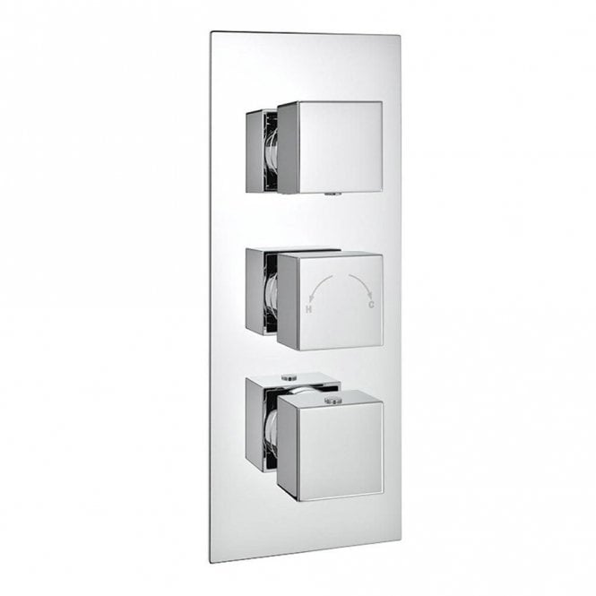 Kartell K-VIT Kartell Pure Triple Concealed Therm. Shower Valve (3 way)