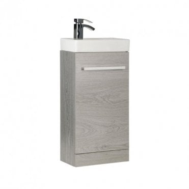 Kartell Purity Floor Standing Cloakroom Unit Silver Oak