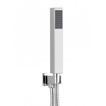 Kartell Square Outlet Elbow with Wall Bracket Flex & Handset