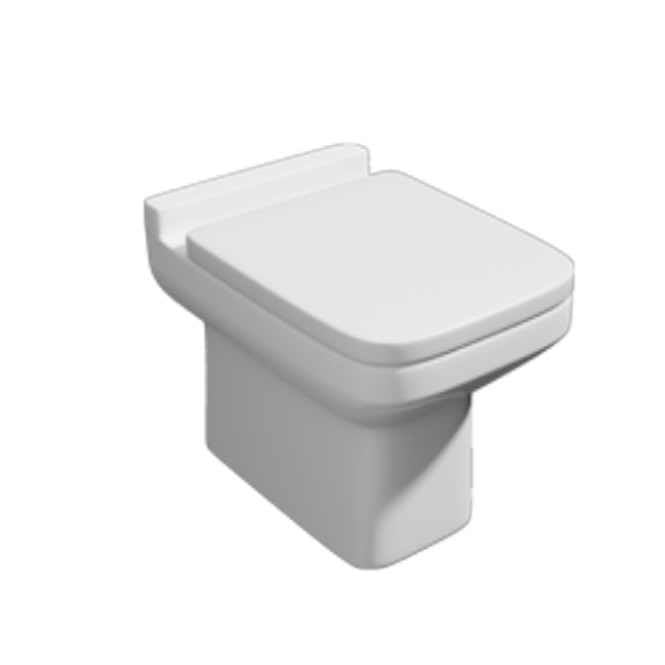 Kartell K-VIT Kartell Trim Back To Wall Toilet Inc Soft Close Seat