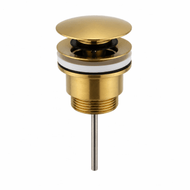 Kartell Universal Basin Waste Brushed Brass