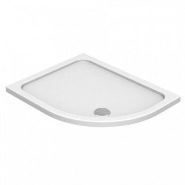 Kudos 1000 x 800 Offset Quadrant KStone Shower Tray Right Hand KSQ10080RH
