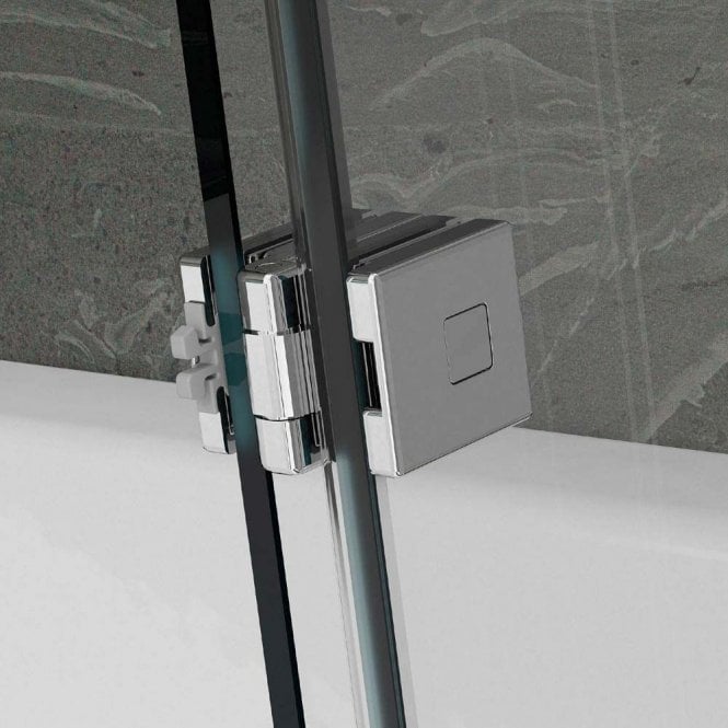 Kudos  2 Panel In-fold Bath Screen 8mm (right hand)