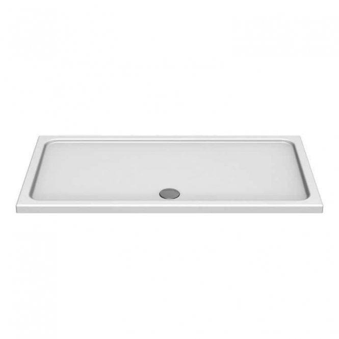 Kudos  KStone 1400 x 700 Rectangular White Shower Tray