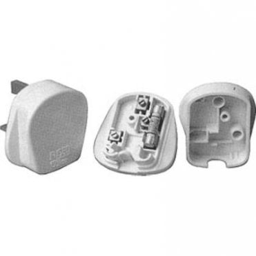 13amp WHITE PLUG