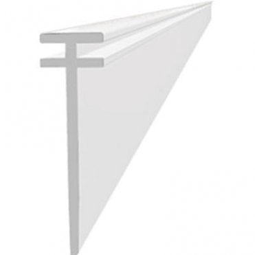 2m Channel Shower Seal 15mm Drop