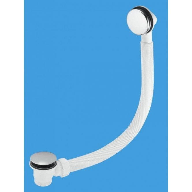 Mccalpine Clicker Bath Waste For Freestanding & Double Skin Baths