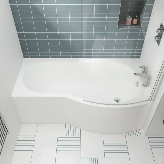 Nuie  1700mm Right Hand B-Shaped Bath
