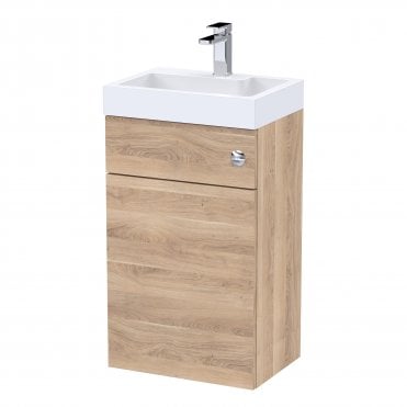 Nuie 500mm Basin & WC Unit PRC3045CB