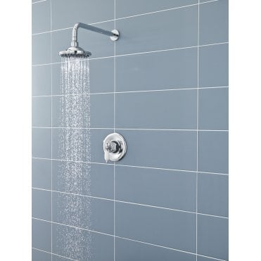 Nuie 6" Fixed Head Chrome