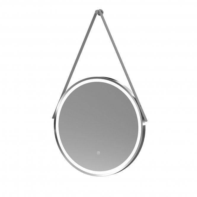 Nuie  600mm Round Illuminated Mirror Chrome