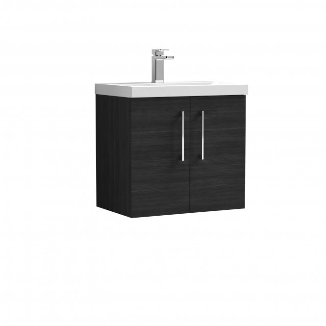 Nuie  600mm Wall Hung 2 Door Vanity & Basin 1 ARN623A