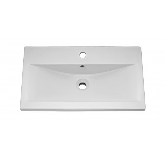 Nuie 800mm Wall Hung Vanity With Basin 1