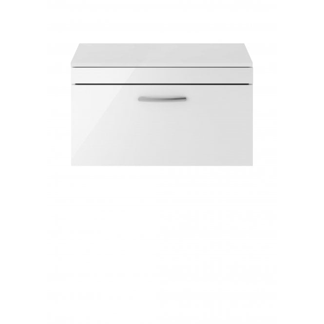 Nuie 800mm Wall Hung Vanity With Worktop