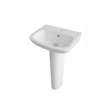 Nuie Ambrose 450mm Basin & Pedestal
