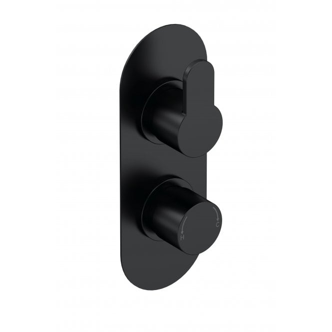 Nuie  Arvan Twin Thermostatic Valve With Diverter ARV4TW02