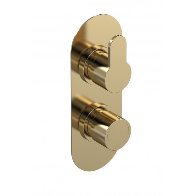 Nuie  Arvan Twin Thermostatic Valve With Diverter ARV8TW02