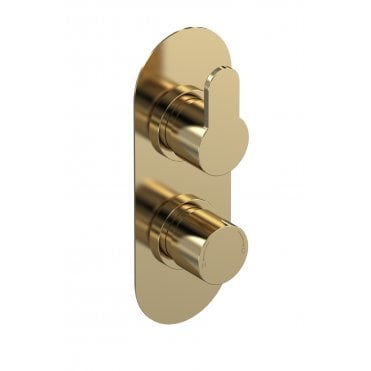 Nuie Arvan Twin Thermostatic Valve With Diverter ARV8TW02