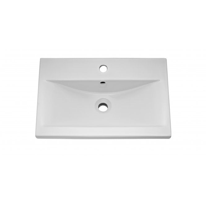 Nuie  Athena Driftwood 600mm Floor Standing Vanity With Basin 1