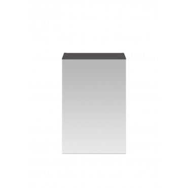 Nuie Athena Gloss Grey 450mm Mirror Cabinet