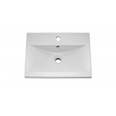 Nuie Athena Natural Oak 500mm Wall Hung Vanity With Basin 1
